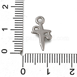 Anhänger aus Edelstahl 304 mit Strassen STAS-C119-20P