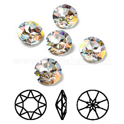 Leichte ab stil k9 glas strass cabochons RGLA-J033-E-001LA