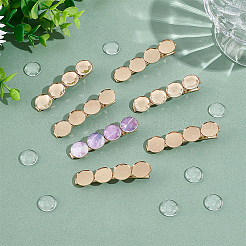 DIY-Kits für Haarspangen mit Krokodilklemmen DIY-UN0005-94