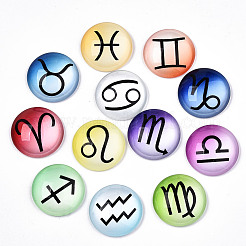 Glas cabochons GGLA-N043-002