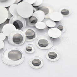 Wackelaugen Kunststoff Cabochons KY-X0003