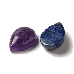 12 Stück 3 Arten Naturstein-Cabochons G-DC0001-15