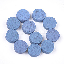 Gemalte Pappelholz Cabochons WOOD-T021-25B