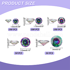 5 Stil: Zirkonia-Cabochons mit spitzer Rückseite ZIRC-PH0001-41