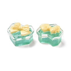 Transparente Harzcabochons X-RESI-G029-C01