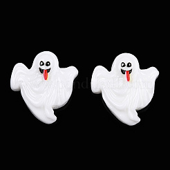 Halloween-Cabochons aus undurchsichtigem Harz RESI-T055-08