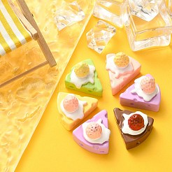 30 Stück undurchsichtige Harz-Decoden-Cabochons RESI-CJ0002-71