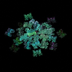Leuchtende Decoden-Cabochons aus Harz RESI-N039-82
