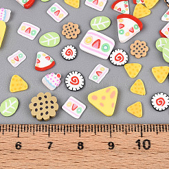 Handgemachter Ton-Cabochon CLAY-N013-07
