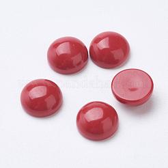 Synthetische Korallen Cabochon G-F501-03-8mm