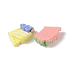 Undurchsichtige Decoden-Cabochons aus Harz RESI-S391-13