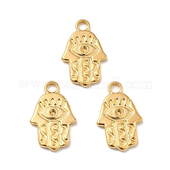 Ionenbeschichtung (IP) 304 Edelstahl Anhänger Strass-Einstellungen STAS-E176-14G