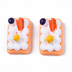 Undurchsichtige Cabochons aus Epoxidharz CRES-S358-48
