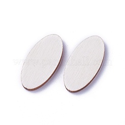 Ungefärbte Holz-Cabochons WOOD-I004-46