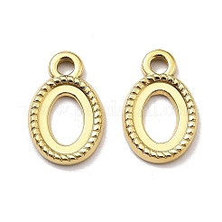 Ionenplattierung (IP) 304 Edelstahl Anhänger Cabochon-Einstellungen STAS-G347-11G