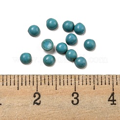 Synthetische türkisfarbene Cabochons G-B070-42B
