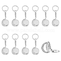 DIY Blanko-Kuppel-Keychian-Herstellungsset KEYC-AB00064