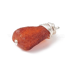 Подвески из натурального янтаря PALLOY-JF01827-01