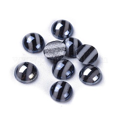 Undurchsichtige Glascabochons GGLA-S038-11E-8mm