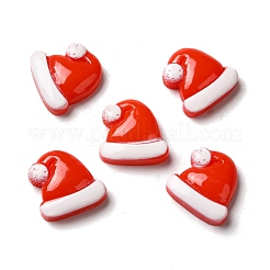 Weihnachtliche Cabochons aus undurchsichtigem Harz RESI-K019-27