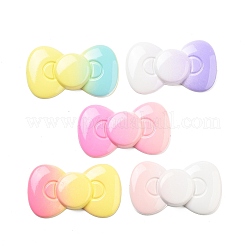 Farbverlauf-Farbe opake Harz Decoden Cabochons RESI-S04-10