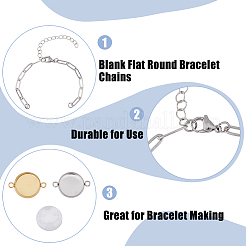 DIY Blanko-Set zur Herstellung von flachen DIY-UN0004-53