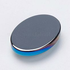 Unmagnetische synthetischen Hämatit cabochons G-F424-03C