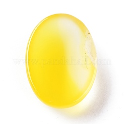 Natürliche gelbe Achat Cabochons G-Z012-01A