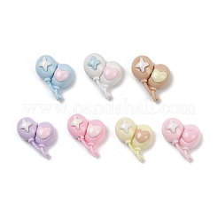 Undurchsichtigen Cabochons RESI-K043-10D