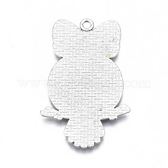 Fassungen mit Verbinder tibetischen Stil für Cabochon & Strass TIBEP-TD001-038AS-RS