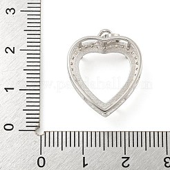 925 Sterling Silber Anhänger Fassungen STER-B005-21P