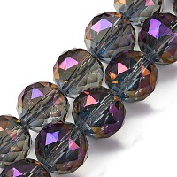 Гальванические стеклянные бусины&nbsp;EGLA-J140-FR01-14mm