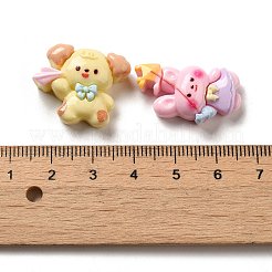 Undurchsichtige Decoden-Cabochons aus Harz RESI-D009-08