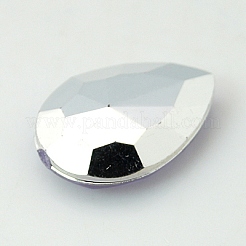 Acryl-Strass-Spitze zurück Cabochons GACR-DJ0-13x18mmC-M