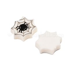 Undurchsichtige Harz-Cabochons zum Thema Halloween CRES-M037-07I