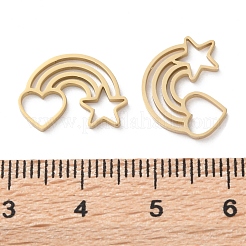 Ionenplattierung (IP) 304 Edelstahl-Cabochons STAS-Q333-26G