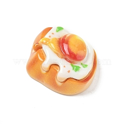 Süße undurchsichtige Harz-Cabochons RESI-L046-D03