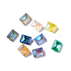 Mokka fluoreszierende k9 glas strass cabochons RGLA-J026-A-MI