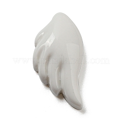 Undurchsichtige Engelsflügel-Decoden-Cabochons aus Kunstharz CRES-I029-06A