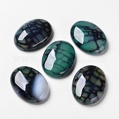 Natürliche Drachen Adern cabochons G-F296-04-22x30mm
