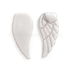Anlaufgeschützte Cabochons aus Edelstahl 304 STAS-D174-32P