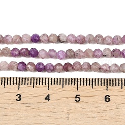 Естественно чароитовыми бисер пряди&nbsp;G-B175-D15-3mm