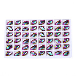 48 Stück Glas-Strass-Cabochons MRMJ-N029-03-07