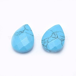 Synthetik Türkiscabochons X-G-P384-D04