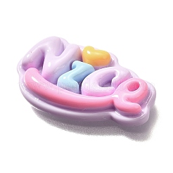 Undurchsichtigen Cabochons RESI-D275-02A