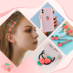 50 Stück undurchsichtige Harz-Decoden-Cabochons RESI-SC0005-70