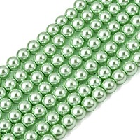 Экологичные стеклянные жемчужные бусины&nbsp;HY-J002-6mm-HX066