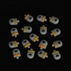 Leuchtende Decoden-Cabochons aus Harz RESI-K036-19