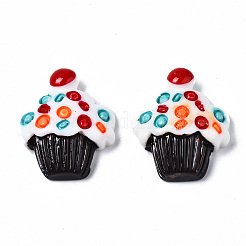 Lackiert Harzcabochons X-CRES-Q215-004