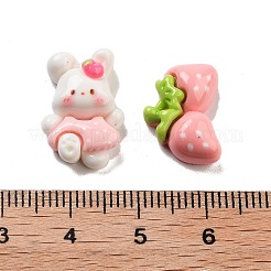 Süße undurchsichtige Decoden-Cabochons aus Harz RESI-S04-01